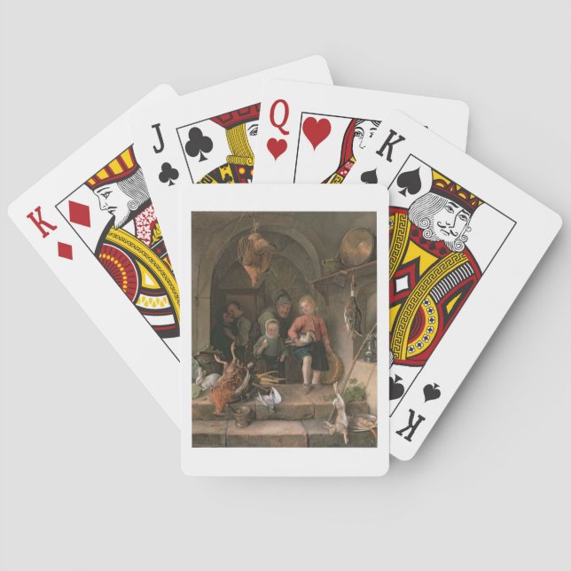 Baraja De Cartas El juego más grande (panel) (Reverso)