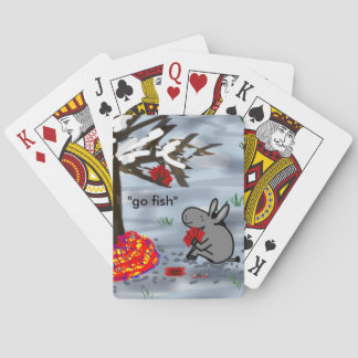 Baraja De Cartas el jugar del burro va los pescados