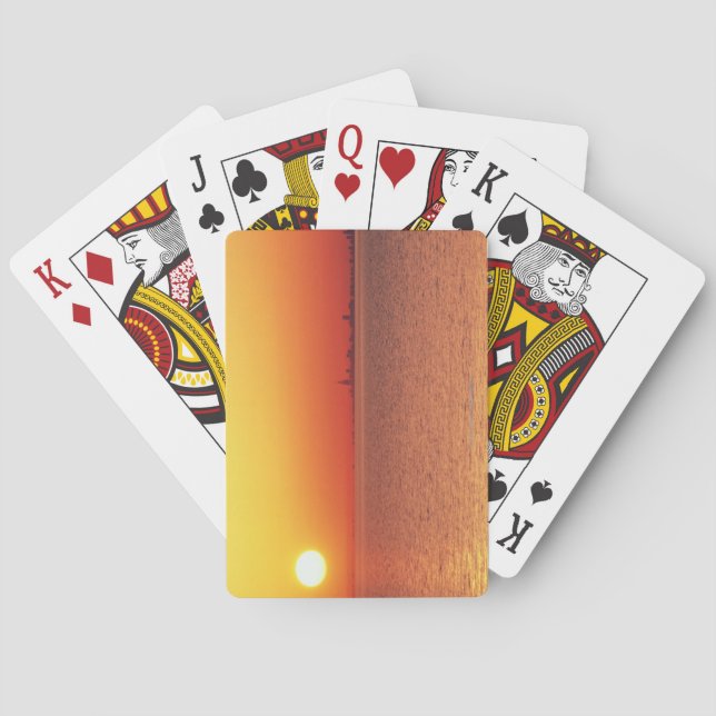 Baraja De Cartas El lago Michigan (Reverso)