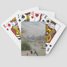 Baraja De Cartas El Louvre, la primavera de Camille Pissarro