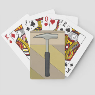 Baraja De Cartas El martillo rock del geólogo