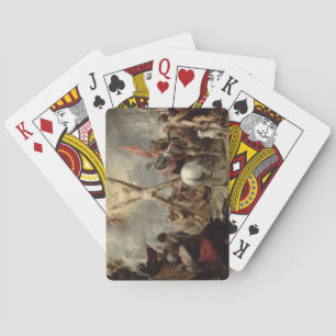 Baraja De Cartas El martirio de San Andrés, 1675-82 (petróleo en ca