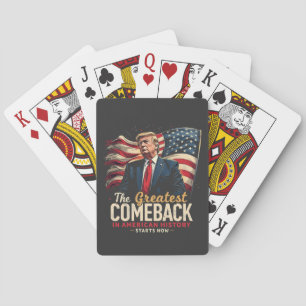 Baraja De Cartas El mayor regreso de Trump en la historia de Estado