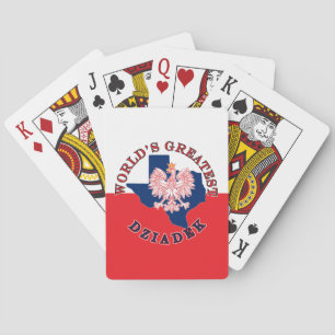 Baraja De Cartas El mejor Dziadek del mundo