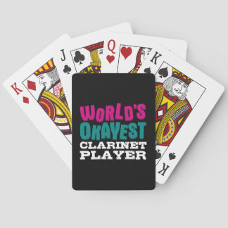 Baraja De Cartas El mejor jugador de clarinete del mundo