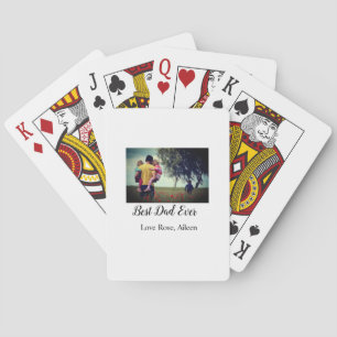 Baraja De Cartas El mejor padre de los hijos de los padres papá pap