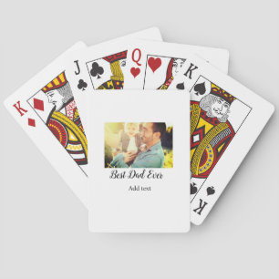 Baraja De Cartas El mejor padre de los hijos de los padres papá pap