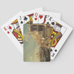 Baraja De Cartas El Molo y el Zecca, Venecia (aceite en lona)