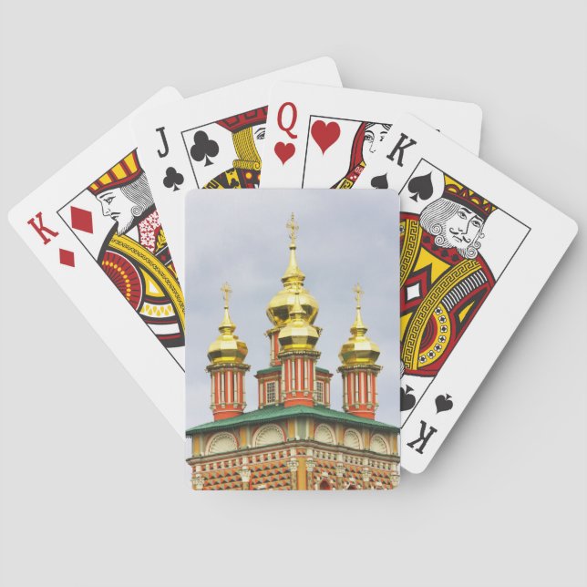 Baraja De Cartas El monasterio de Trinity Sergiev (Reverso)