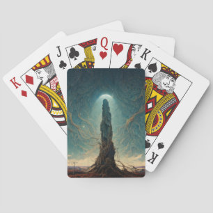 Baraja De Cartas El Monolith 2 Fantasy Sci-Fi Art