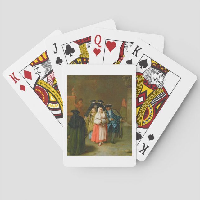 Baraja De Cartas El "nuevo World (Reverso)