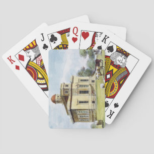 Baraja De Cartas El observatorio, Richmond cultiva un huerto,