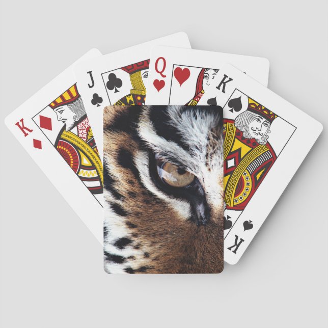 Baraja De Cartas El ojo del tigre (Reverso)