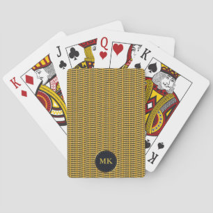 Baraja De Cartas El oro hermoso elegante gotea el modelo