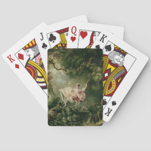 Baraja De Cartas El oscilación (aceite en lona)