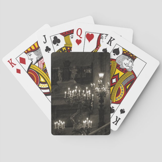 Baraja De Cartas El Palacio Garnier París Francia (Reverso)