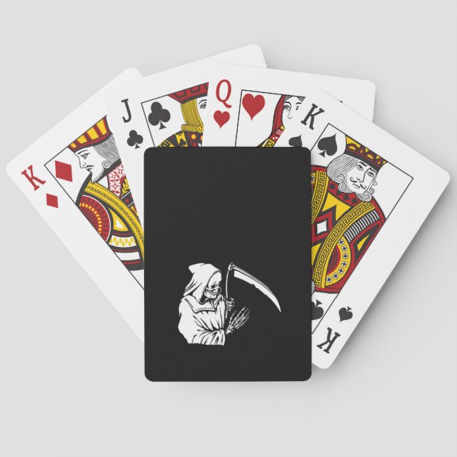 Baraja De Cartas El paro o la muerte (Reverso)