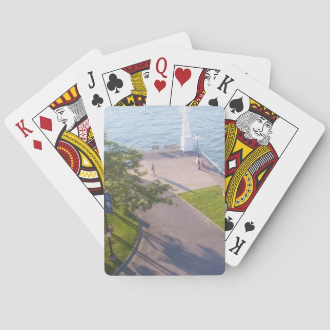 Baraja De Cartas El paseo marítimo (Reverso)