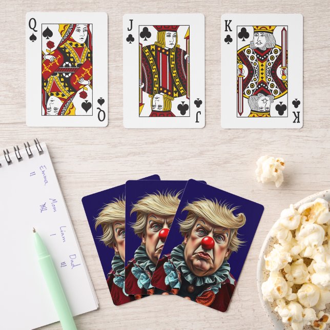 Baraja De Cartas El payaso gracioso de Donald Trump (Insitu (Noche de Juegos))