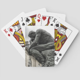 Baraja De Cartas El Pensador Rodin París Escultura