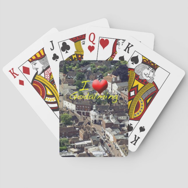 Baraja De Cartas El Pepperpot Godalming Surrey (Reverso)