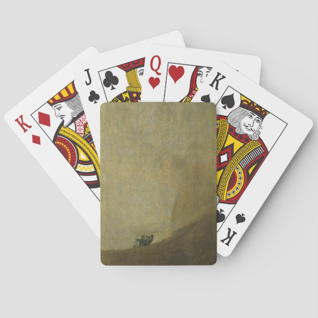 Baraja De Cartas El perro, 1820-23 (Reverso)