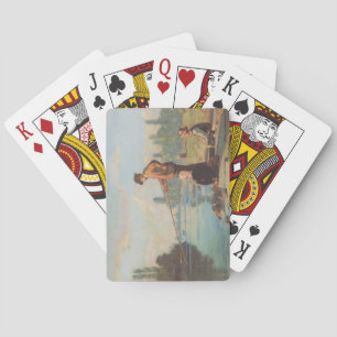 Baraja De Cartas El pescador (pesca al aire libre) (enredo) (río)
