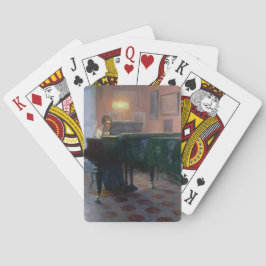 Baraja De Cartas El Piano Player (Pianista) (Música Femenina)