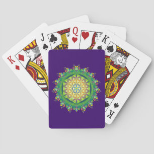 Baraja De Cartas El poder de las flores de la vida / Blume des Lebe