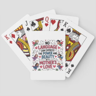 Baraja De Cartas El Poder Y La Belleza Del Amor De Una Madre