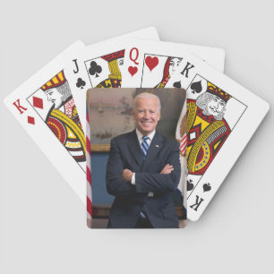 Baraja De Cartas El presidente estadounidense Joe Biden como senado