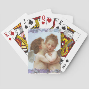 Baraja De Cartas El PRIMER BESO, C.1873 Guillermo Bourgeau