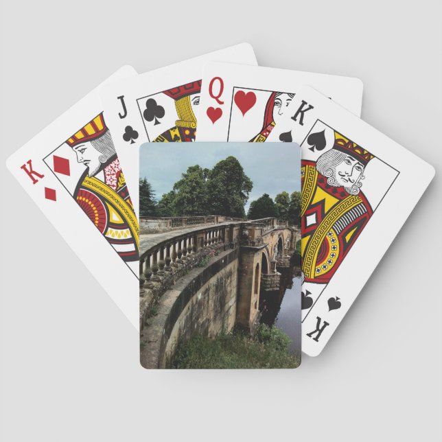 Baraja De Cartas El puente a Chatsworth (Reverso)