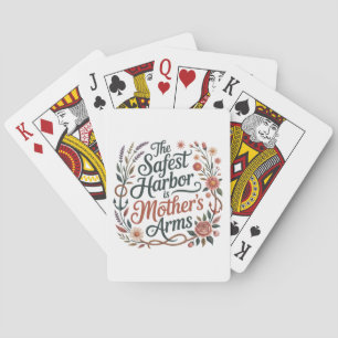 Baraja De Cartas El Puerto Más Seguro Son Los Brazos De La Madre