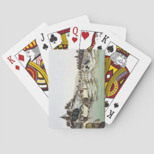 Baraja De Cartas El puerto y la ciudad de Malaca, Malasia,