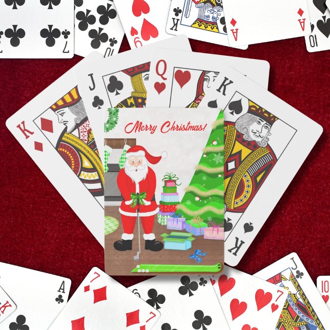 Baraja De Cartas El regalo temprano de Santa Claus - Navidades de u (Subido por el creador)