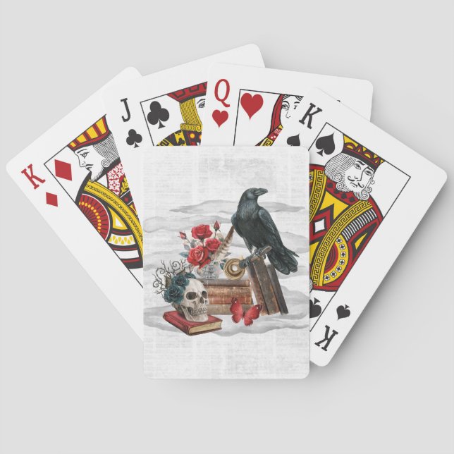 Baraja De Cartas El reino de Raven (Reverso)