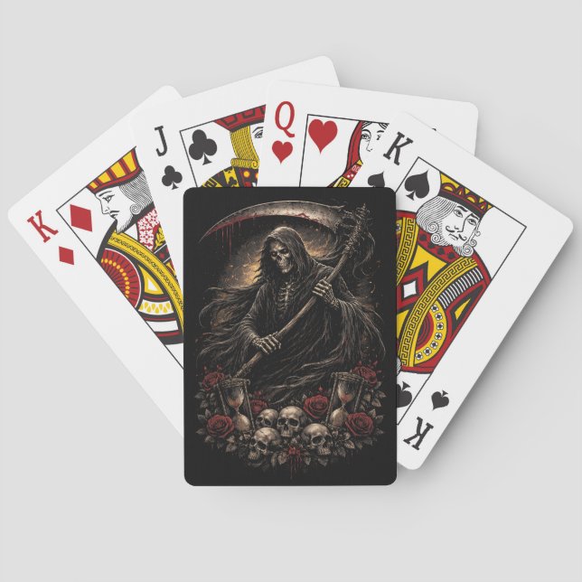 Baraja De Cartas El reloj de arena de la Parca (Reverso)