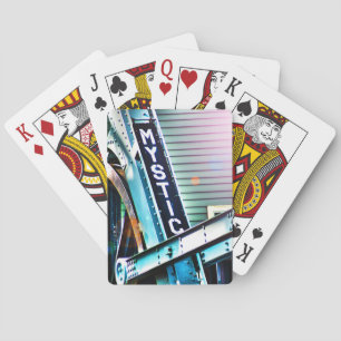 Baraja De Cartas El Río Místico Drawbridge tal como lo veo