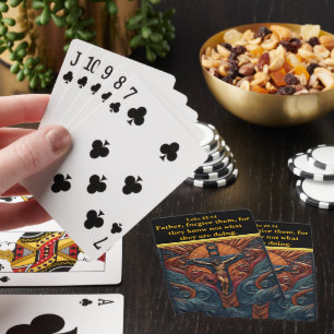 Baraja De Cartas El sacrificio de Jesucristo