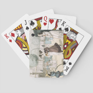 Baraja De Cartas El Salto, plato 115 de 'Le Bon Genre',