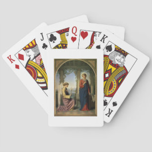 Baraja De Cartas El saludo angélico, o La Anunciación, 1860