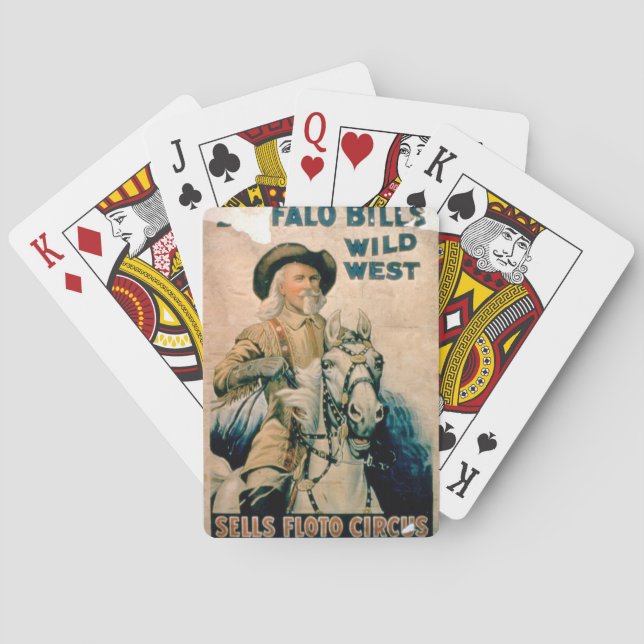 Baraja De Cartas 'El salvaje oeste de Buffalo Bill', vende Floto Ci (Reverso)