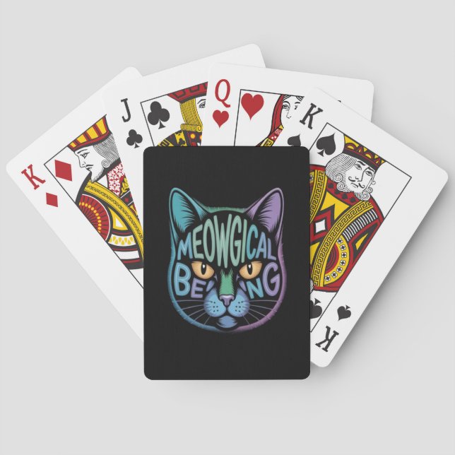 Baraja De Cartas El Ser Maullante (Reverso)