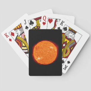 Baraja De Cartas El sol hirviendo