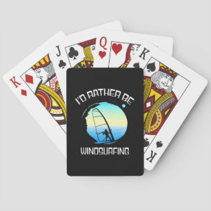 Baraja De Cartas El Surfista Preferiría Ser Windsurf