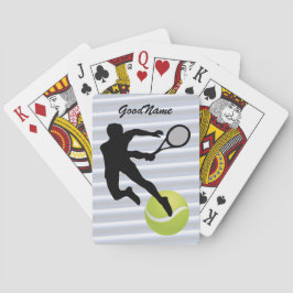 Baraja De Cartas El tenis, personaliza con nombre