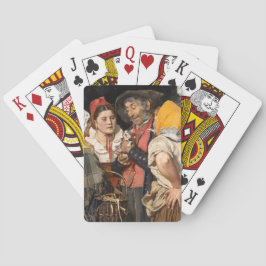 Baraja De Cartas El tesoro del viejo (El gato) (de Karl Gussow)