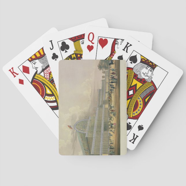 Baraja De Cartas El Transept del palacio cristalino, del Princ (Reverso)