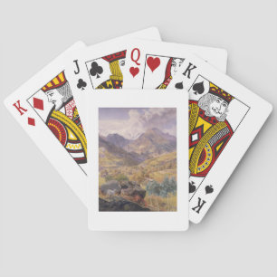 Baraja De Cartas El Valle de Aosta, 1858 (aceite en lona)